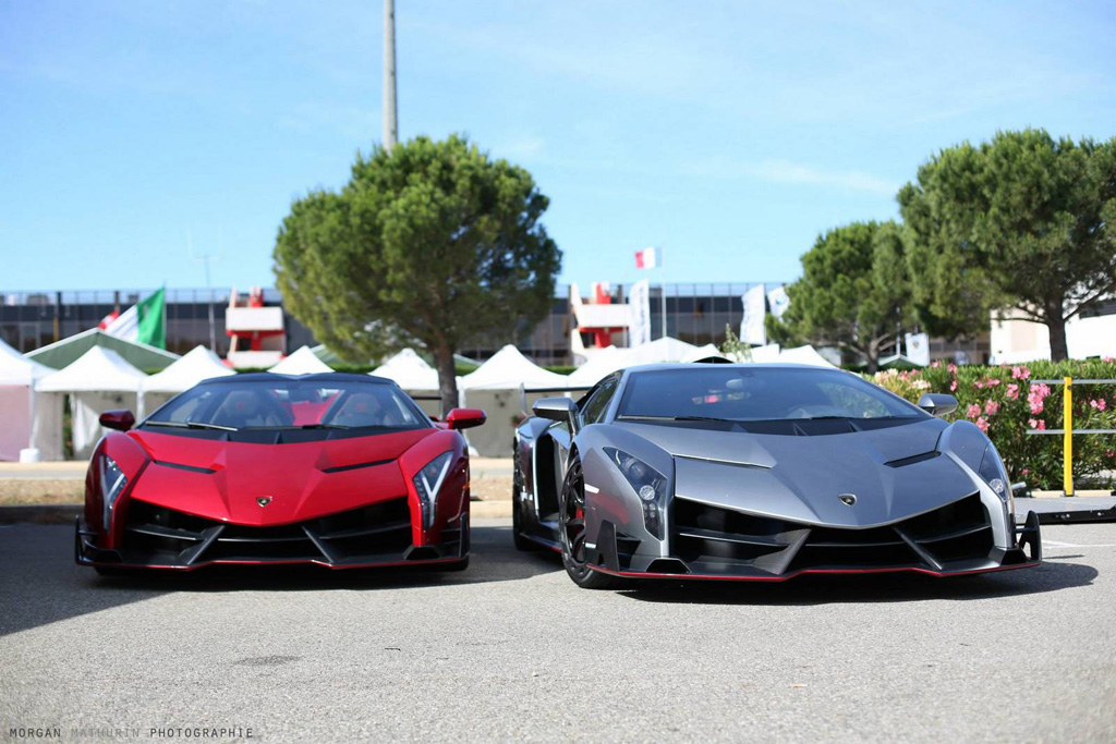 两枚毒药 兰博基尼veneno roadster & coupe